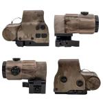 Bravary Red & Green Dot Holographic Sight Combo