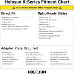 Holosun HS407K X2 6 MOA Red Dot Sight