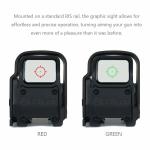 Red Green Dot Holographic Sight for 20mm Rail