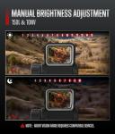 GLORYFIRE Red Dot Holographic Sight with Picatinny Mount