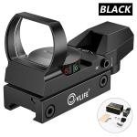 Hunting Holographic Red Green Dot Sight, 4 Reticles
