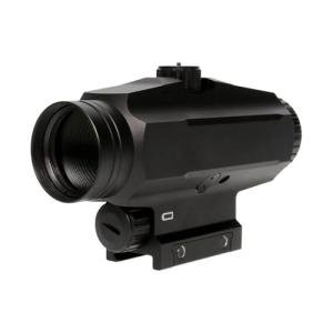 Prism Scope 3X32mm with Auto-Off，6-MOA Dot & Circle Etched Reticle Illuminated，3X Magnifier Red Dot Holographic Reflex Optic Sight，Adjustable Diopter Eyepiece，Fits for Standard 20mm Pic Rail Mounting