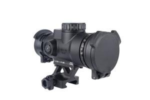 Trijicon MRO® HD Patrol 1x25 Red Dot Sight w/Adjustable LED 68 MOA Reticle w/ 2.0 MOA Red Dot; 1/3 Co-Witness Quick Release Mount with Q-LOC™ Technology (AC32071)