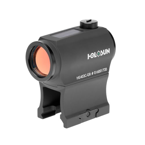 HOLOSUN HE403C-GR Green 2 MOA Dot Holographic Sight