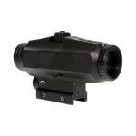 Prism Scope 3X32mm with Auto-Off，6-MOA Dot & Circle Etched Reticle Illuminated，3X Magnifier Red Dot Holographic Reflex Optic Sight，Adjustable Diopter Eyepiece，Fits for Standard 20mm Pic Rail Mounting