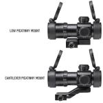 Barska AC12142 1x30 Red Dot Short, Black, 1x30mm