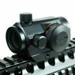 Tactical Holographic Reflex Red & Green Dot Sight Scope w/ Picatinny Rail Mount