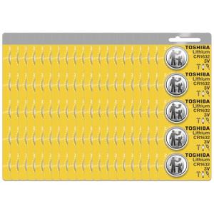 Toshiba CR1632 3V Lithium Coin Cell Battery Pack