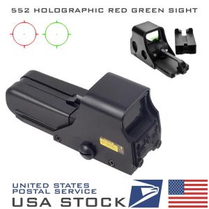 552 Tactical Red Green Dot Holographic Sight