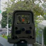 552 Tactical Red Green Dot Holographic Sight