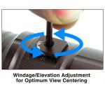 UTG 3X Flip-to-Side Magnifier with Adjustable Mount