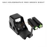 552 Tactical Red Green Dot Holographic Sight