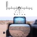 6X Reticle Optics & Red Dot Sight Combo
