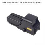 552 Tactical Red Green Dot Holographic Sight