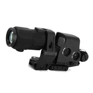 558 Red Green Dot Sight with 3X/5X Magnifier Combo