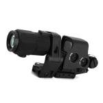 558 Red Green Dot Sight with 3X/5X Magnifier Combo