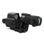 558 Red Green Dot Sight with 3X/5X Magnifier Combo