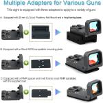 Folding Flip-Up Red Dot Sight for Glock