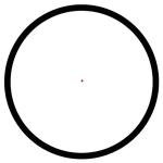 Hammers 1x30 Red Dot Sight with Weaver Ring