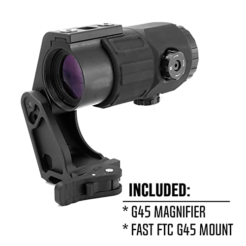 G45 5X Magnifier Scope with FTC Mount Combo