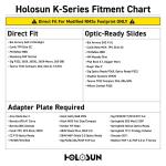 Holosun HE507K Green Red Dot Pistol Sight