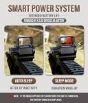 GLORYFIRE 1x Red Dot Holographic Sight 2 MOA