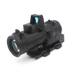 Compact 1-4x Scope with Mini Red Dot Combo