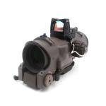 1-4x Fixed Scope with Mini Red Dot Combo