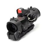 Dual Purpose 1-4x Fixed Scope with Mini Red Dot