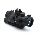 Dual Purpose 1-4x Fixed Scope with Mini Red Dot