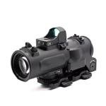 Dual Purpose 1-4x Fixed Scope with Mini Red Dot