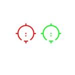 ZTFSETD 558 Red Green Dot Sight Combo