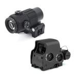 558 Holographic Red Dot Sight with Magnifier Combo