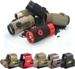 Red Green Dot Holographic Sight with 5X Magnifier