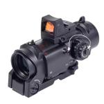 1-4x Fixed Dual Purpose Scope with Mini Red Dot