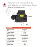 GEN2 558 Holographic Sight with G45 Magnifier Combo