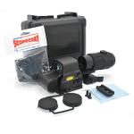 558 Red Green Dot Holographic Sight with 5X Magnifier