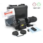 558 Red Green Dot Holographic Sight with 5X Magnifier