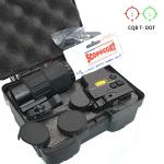 558 Red Green Dot Holographic Sight with 5X Magnifier