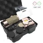 558 Red Green Dot Sight with Magnifier Combo