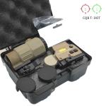 558 Red Green Dot Reflex Sight & Magnifier Combo