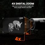 MiLESEEY Thermal Monocular T-Recon Hunter, 256x192 (25 Hz) TNV10 Aircraft Mg-Al Alloy Thermal Monocular for Hunting Handheld Thermal Imaging