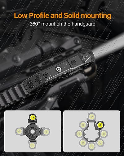 IR Illuminator Flashlight for Night Vision Rifle Scope