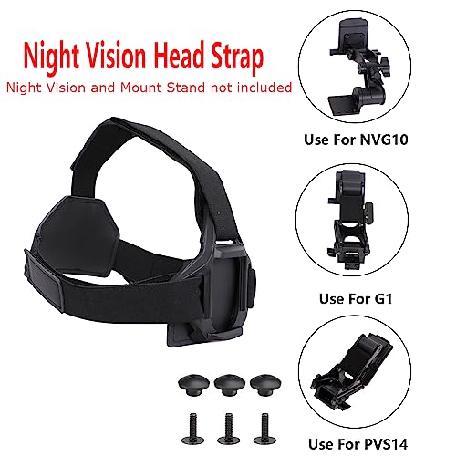 WILDGAMEPLUS Elastic Head Strap Mount for Night Vision