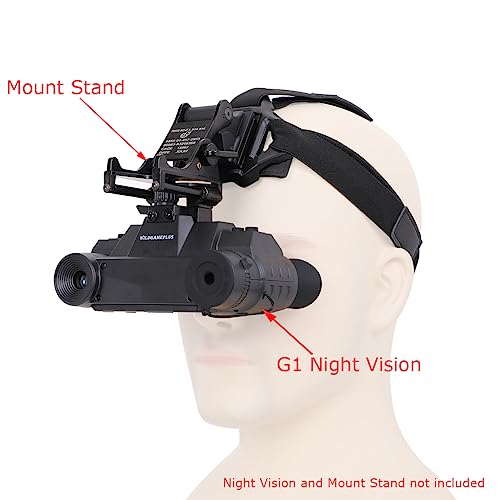 WILDGAMEPLUS Elastic Head Strap Mount for Night Vision