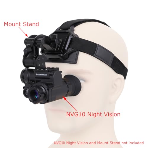 WILDGAMEPLUS Elastic Head Strap Mount for Night Vision