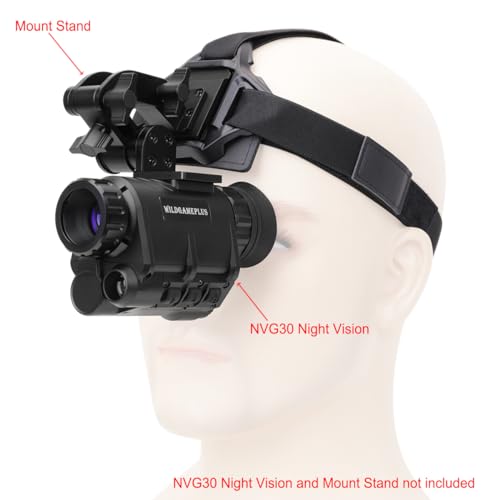 WILDGAMEPLUS Elastic Head Strap Mount for Night Vision