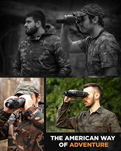 Creative XP Pro Night Vision Binoculars - Digital Infrared, 4" HD Screen, 2X Zoom - Ideal for Hunting, Security, and Outdoor Adventures