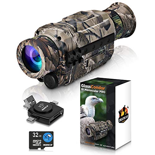 CREATIVE XP Digital Night Vision Monocular for 100% Darkness - Travel Infrared Monoculars, IR High-Tech
