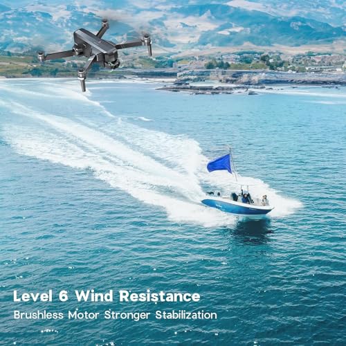 Ruko F11GIM2 4B Drones with Camera for Adults 4k,FAA Remote ID Comply,2-Axis Gimbal + Eis, 112mins Fly Time 4 Batteries, 9800ft Long Range, gps